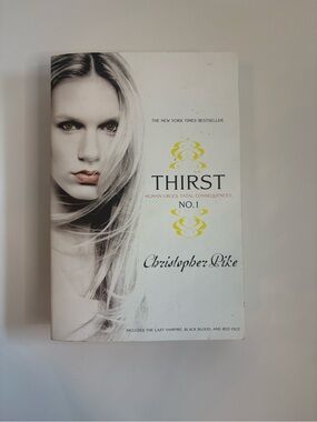 3/$20 Thirst No. 1 by Christopher Pike Vampire Horror Paperback YA Fiction